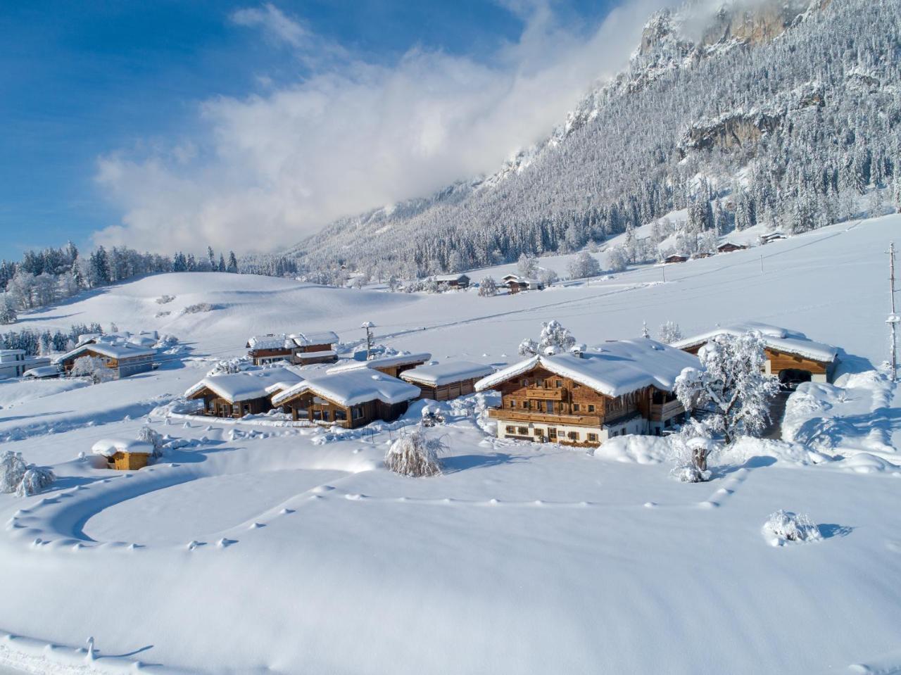 Narzenhof Wellness Chalets, Familien & Luxus Apartments Am Bauernhof Санкт-Йоганн-ін-Тіроль Екстер'єр фото